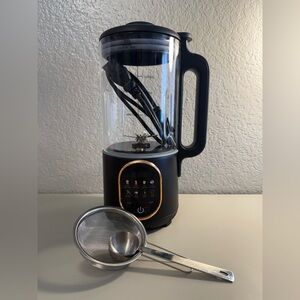 Black Electric Blender nut milk blender